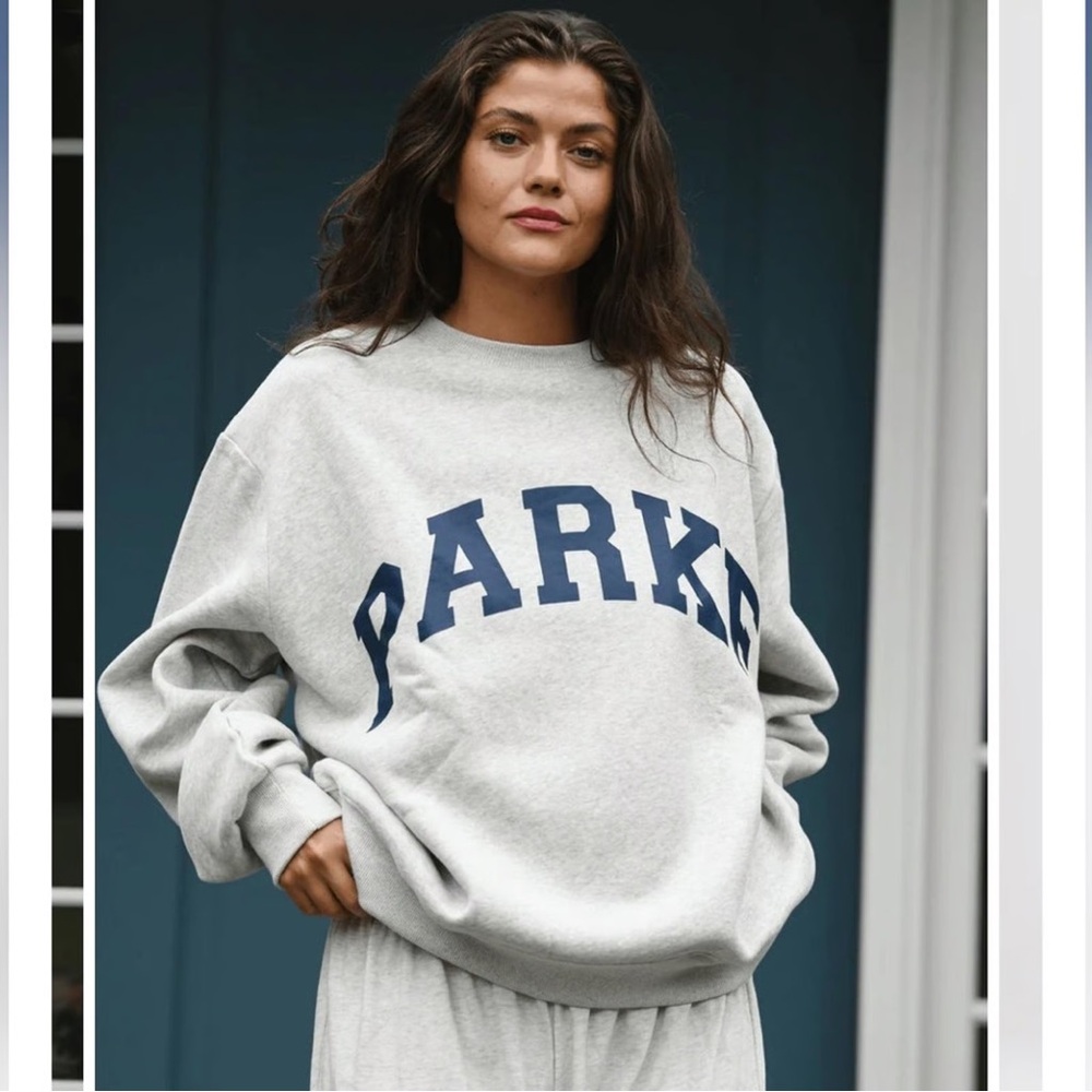 Parkes OG Gray Crew Neck Sweater